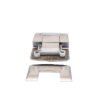 Curved 180 Degree Glass To Glass Ss304 Ss316 Glass Door Hinges