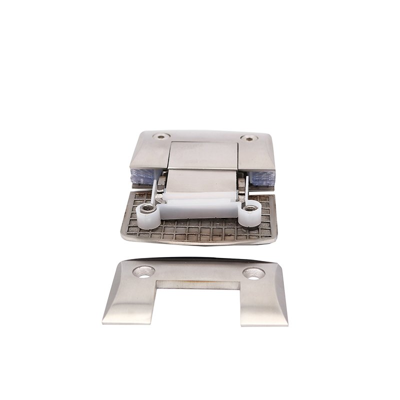 Curved 180 Degree Glass To Glass Ss304 Ss316 Glass Door Hinges