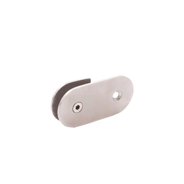 Curved 180 Degree Glass To Wall Stainless Steel Wall Mounted Glass Clips Clamp 1 Curved 180 Degree Glass To Wall Stainless Steel Wall Mounted Glass Clips Clamp