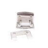 Curved 90 Degree Glass To Glass Ss304 Glass Hinge Shower Door Hardware