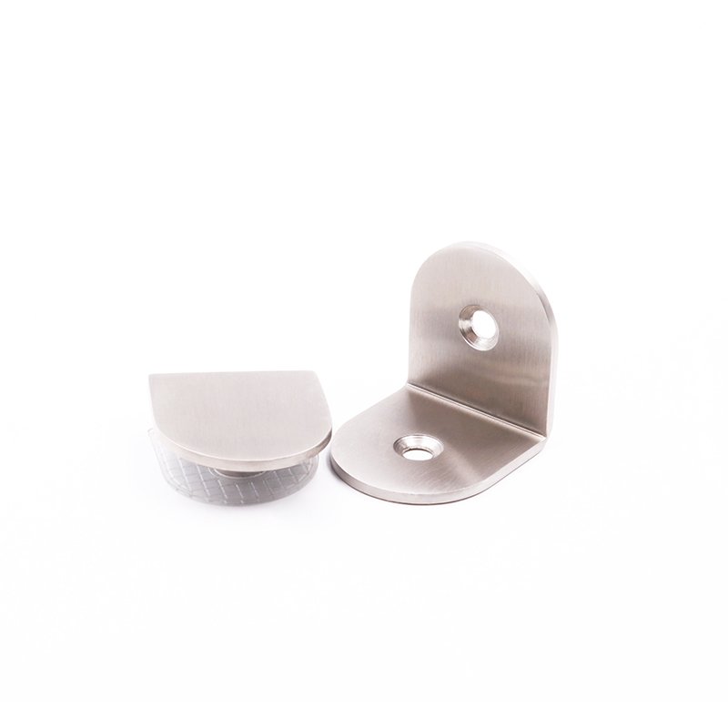 Curved 90 Degree Stainless Steel Wall Mounted Glass Clamp Glass Partition 3 Curved 90 Degree Stainless Steel Wall Mounted Glass Clamp Glass Partition