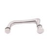 Custom Fit Irregular Tempered Glass Pull Handle For Shower Door