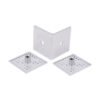 Customization 90 Degree Brass Glass Door Clamp Glass Shower Hardware Suppliers