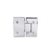Customization Adjustable Double Axes Wall Mount Solid Brass Glass Pivot Hinge 3 Customization Adjustable Double Axes Wall Mount Solid Brass Glass Pivot Hinge