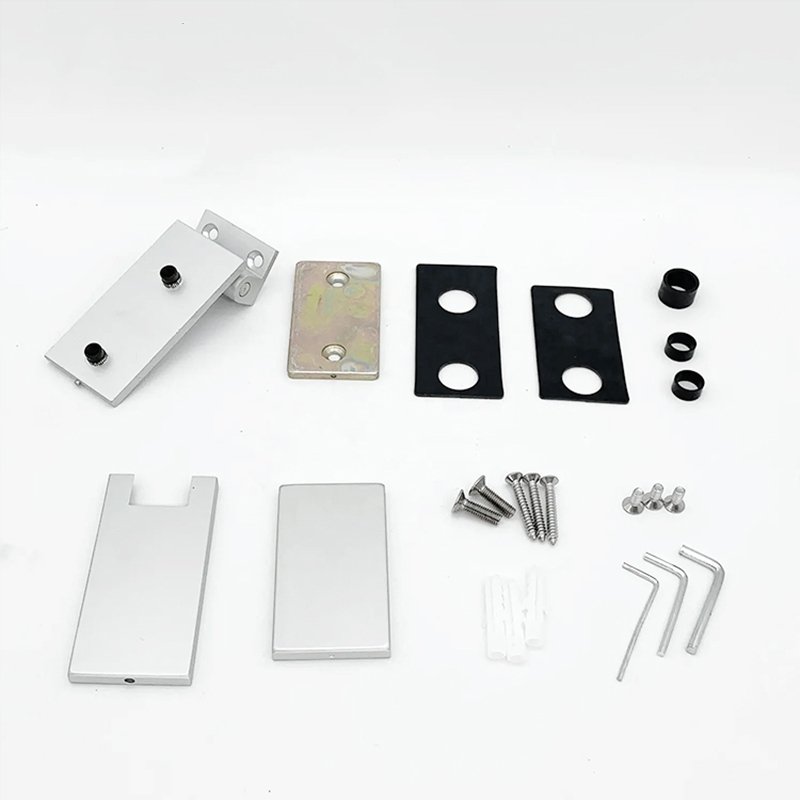 Customization Aluminum Door Shower Screen Hinges Wall To Glass Pivot Shower Hinge