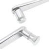 Customization Square Angled Corner Single Sided Glass Door Levers Pull Handle 2 Customization Square Angled Corner Single Sided Glass Door Levers Pull Handle