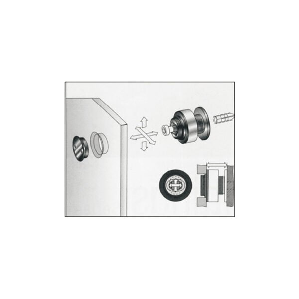 Customized Glass Standoff Balcony And Stair Glass Railing Standoffs