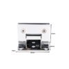 Ddp Shipping Polished Satin Wall Mount Brass Shower Hinge Offset Back Plate