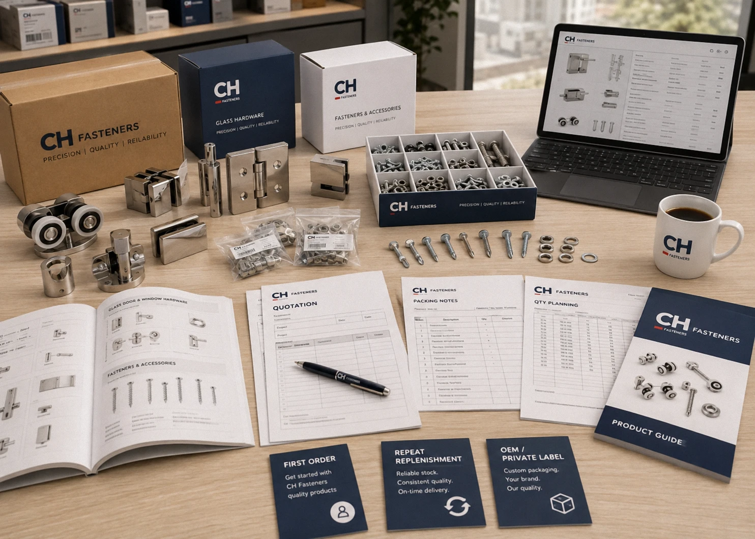 Self-drilling screws and complementary fasteners