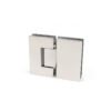 Double Axes 180 Degree Glass To Glass Stainless Steel Glass Pivot Hinge