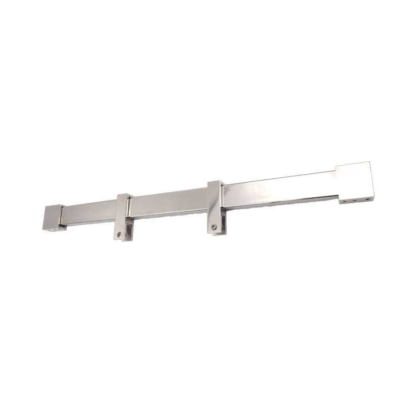 Factory Peice Square Tube Bathroom Pull Rod Glass Shower Door Support Bars 1 Factory Peice Square Tube Bathroom Pull Rod Glass Shower Door Support Bars