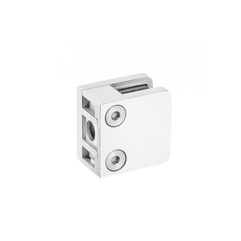 Factory Price Balustrade Frameless Glass Brackets For Balcony Glass Railing Clamps