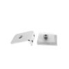 Factory Price Glass Door Hardware 0 Degree Stainless Steel Wall Mount Glass Clamp