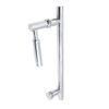 Factory Price Irregular Tubular Single-Sided Shower Glass Pull Handle