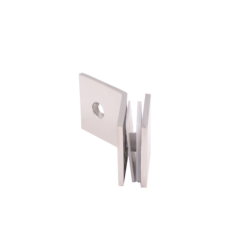Factory Price Square 135 Degree Wall Mounted Door Glass Clip Glass Clamp