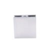 Factory Price Square Single Hole 0 Degree Solid Brass Wall Mount Glass Clamp