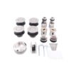 Four Wheels Shower Sliding Glass Door Hardware Barn Door Fitting Kits Factory Price