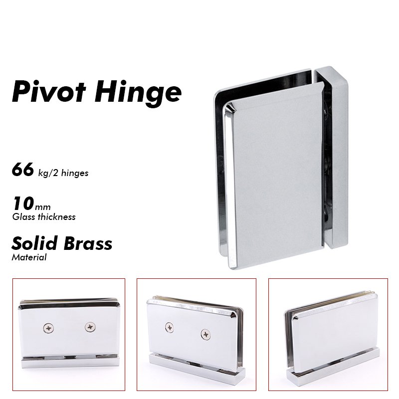 Frameless Bathroom Brass Hinge Pivot Hinge For Glass Shower Door 3 Frameless Bathroom Brass Hinge Pivot Hinge For Glass Shower Door
