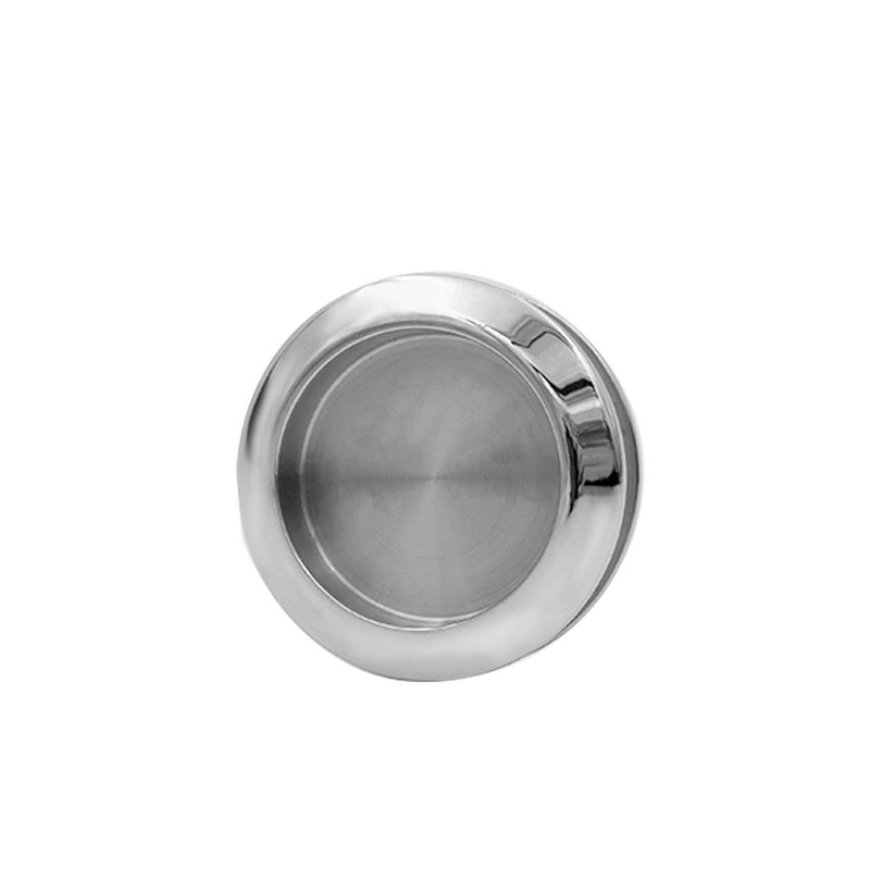 Frameless Glass Roller Sliding Glass Hardware Hidden Knob Handles