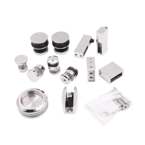 Glass Door Accessories 180 Degree Sliding Shower Door Hardware