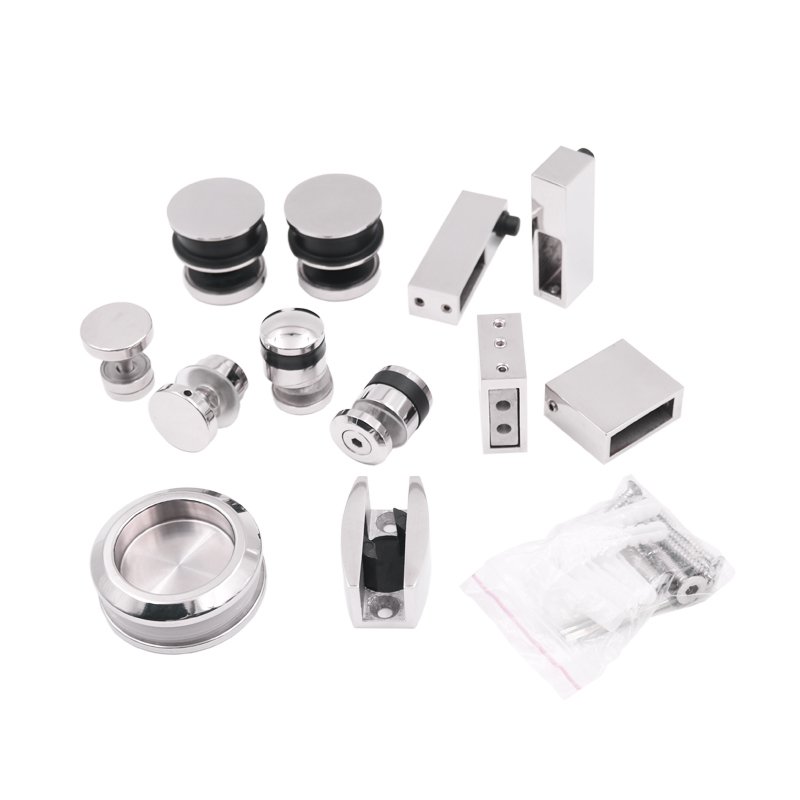 Glass Door Accessories 180 Degree Sliding Shower Door Hardware