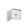 Glass Door Hardware 90 Degree Stainless Steel Wall Mounted Glass Clamp 2 Glass Door Hardware 90 Degree Stainless Steel Wall Mounted Glass Clamp