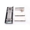 Glass Gate Door Accessories Kit With Floor Spring Hinge Patch Fittings Door Closers