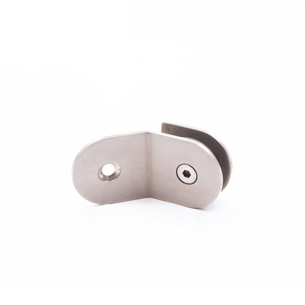 Glass Shower Door Hardware 135 Degree Stainless Steel Glass Clamp Clips