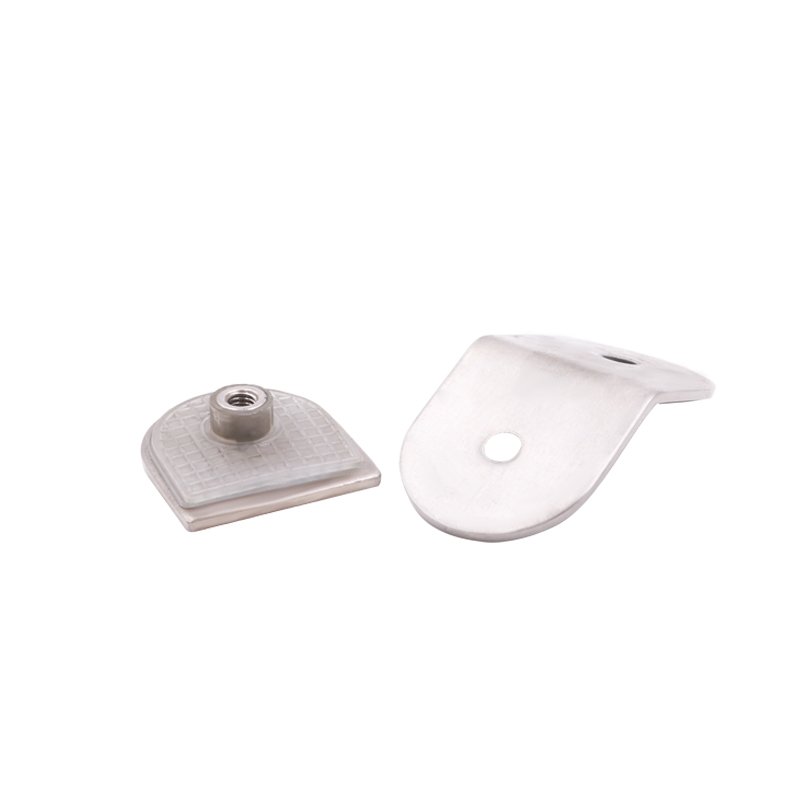 Glass Shower Door Hardware 135 Degree Stainless Steel Glass Clamp Clips