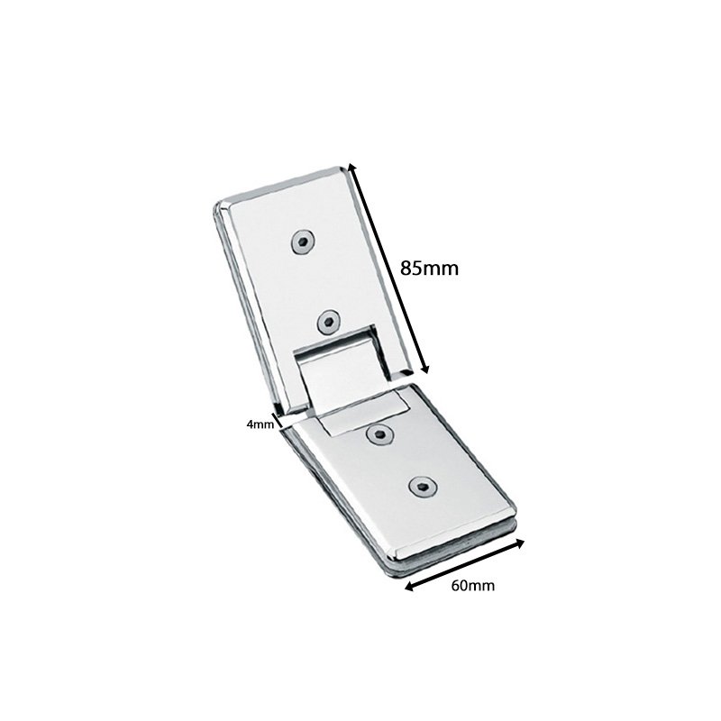 High Quality 135 Degree Glass To Glass Hydraulic Brass Shower Hinges