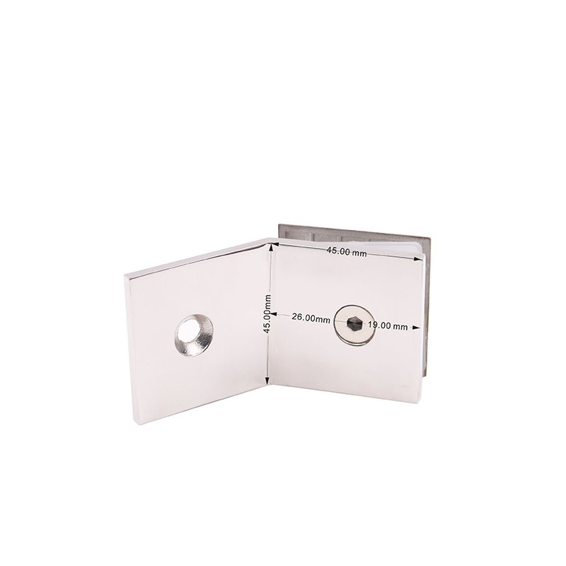 High Quality 135 Degree Stainless Steel Glass Clip Standoff Glass Clamp