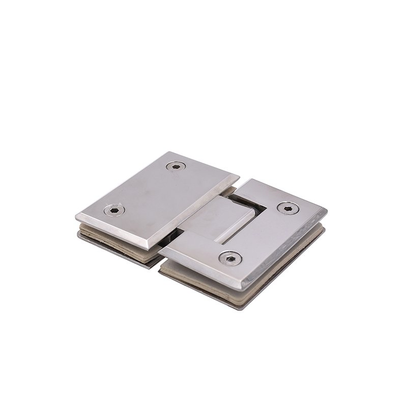 High Quality 180 Degree Glass To Glass Stainless Steel Hydraulic Glass Hinge