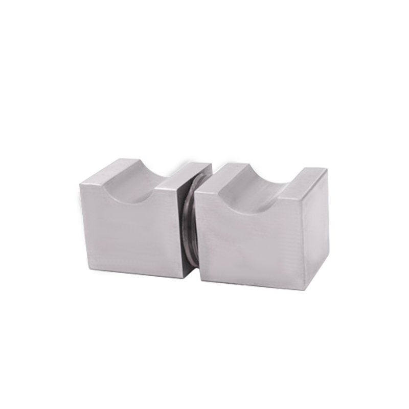 High Quality Back To Back Fluted Glass Sliding Door Knob Handle