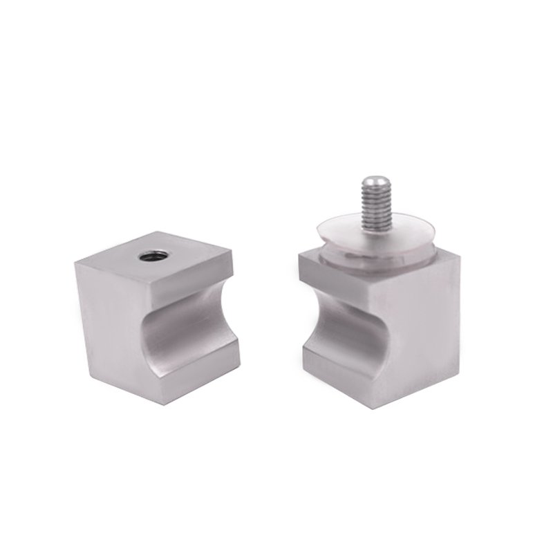 High Quality Back To Back Fluted Glass Sliding Door Knob Handle