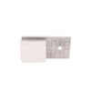 High Quality Square 180 Degree Wall Mounted Shower Glass Door Clamp 1 High Quality Square 180 Degree Wall Mounted Shower Glass Door Clamp