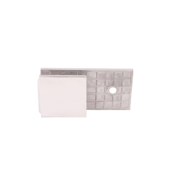High Quality Square 180 Degree Wall Mounted Shower Glass Door Clamp