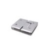 High Quality Square Bevel 180 Degree Glass To Glass Solid Brass Hinge