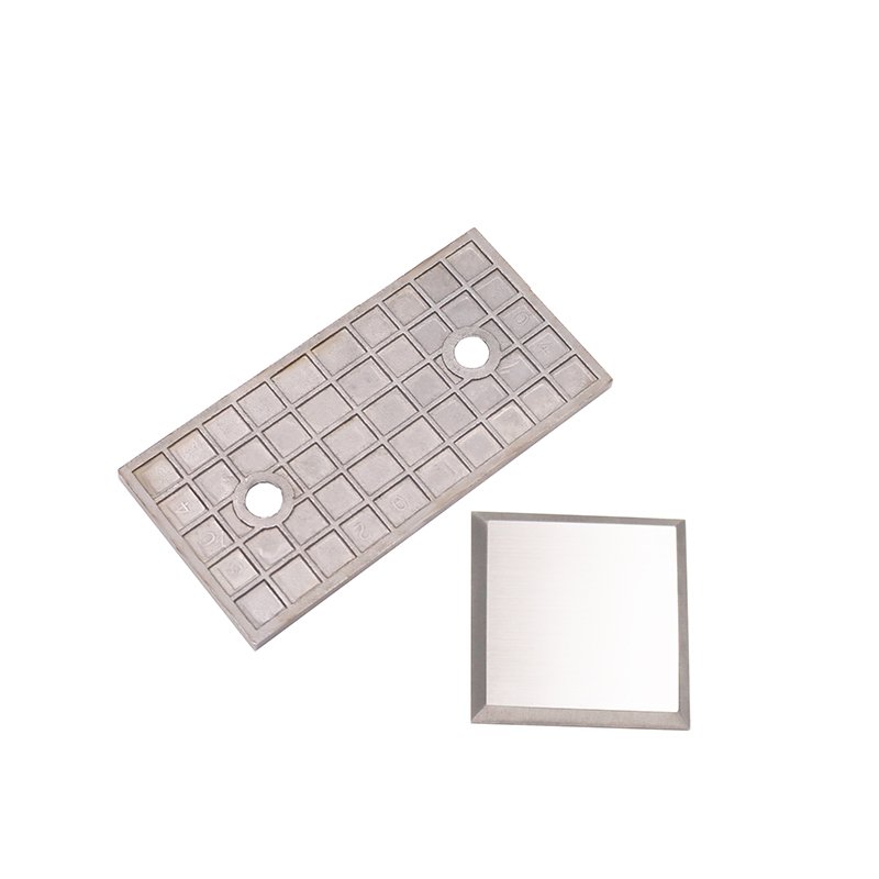 High Quality Square Beveled 180 Degree Ss304 Chrome Satin Glass Clamp Clips