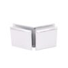 High Quality Square Beveled Glass To Glass Brass Glass Clamp Glass Clips