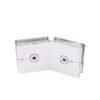 High Quality Square Beveled Glass To Glass Brass Glass Clamp Glass Clips