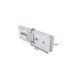 Long Beveled 180 Degree Glass To Glass Brass Glass Door Pivot Hinges
