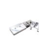Long Beveled 180 Degree Glass To Glass Brass Glass Door Pivot Hinges
