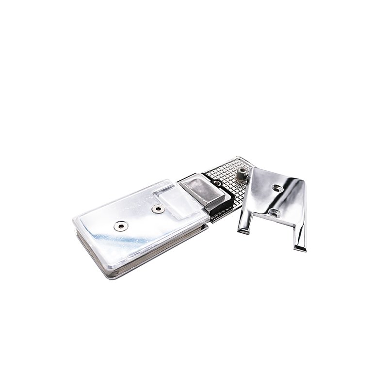 Long Beveled 180 Degree Glass To Glass Brass Glass Door Pivot Hinges