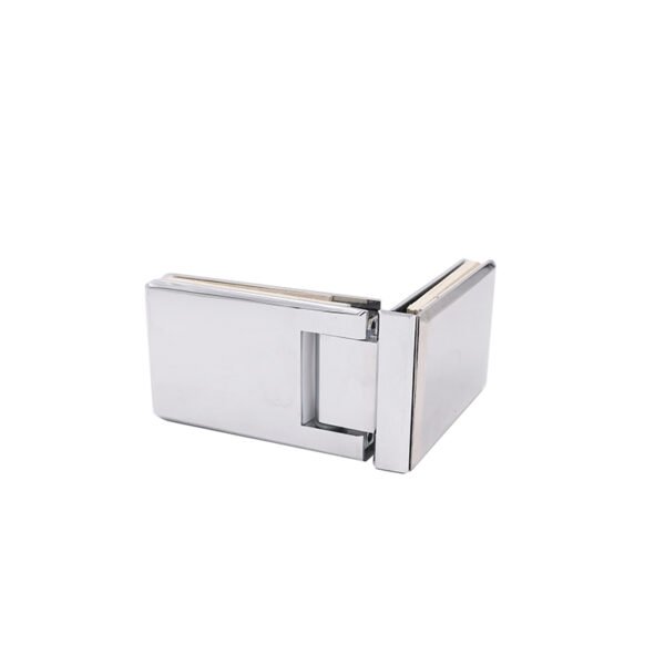 Long Beveled Series Glass To Glass Brass Hydraulic Door Hinge