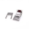 Long Square Wall Mount Ss Shower Hinge Frameless Glass Hardware 3 Long Square Wall Mount Ss Shower Hinge Frameless Glass Hardware
