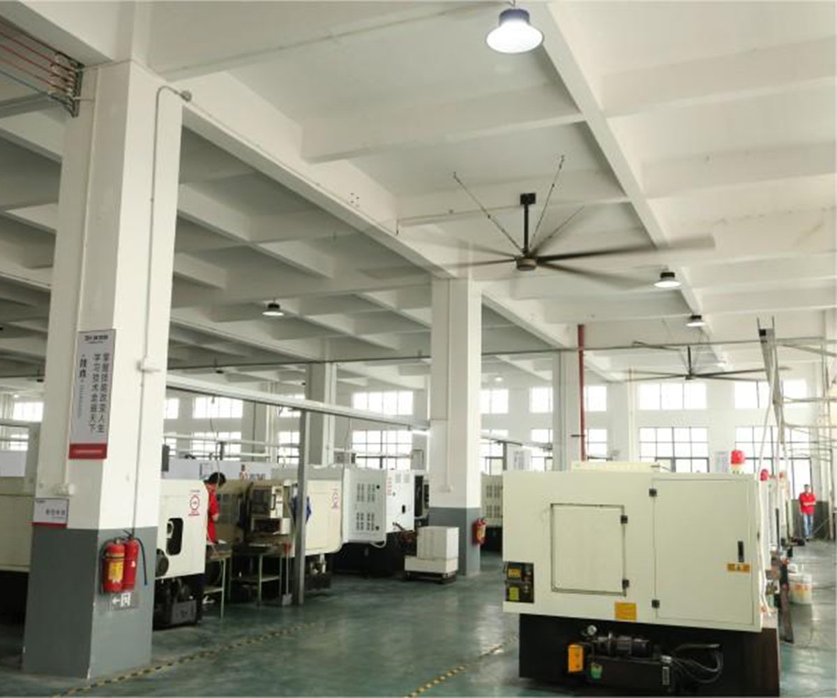 Glass hardware manufacturing and quality inspection at Foshan Anlan Hardware Factory