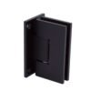 Matte Black 90 Degree Not Adjustable Shower Door Hinges