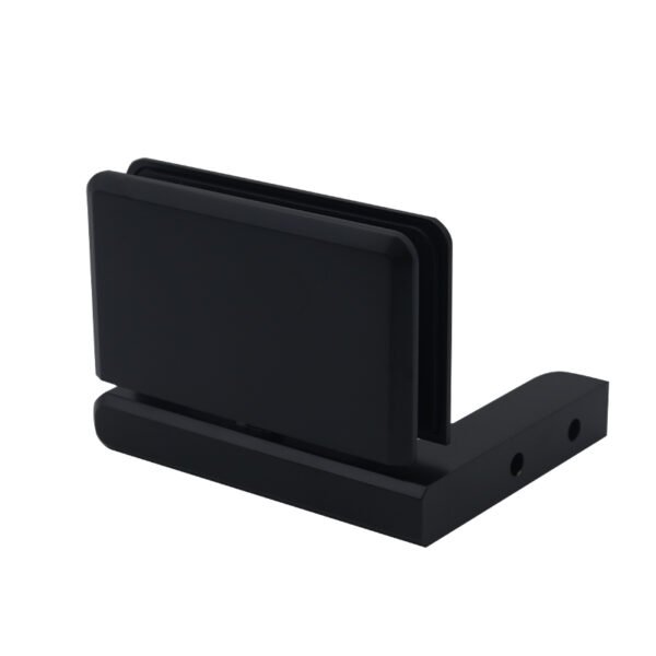 Matte Black Rotate Heavy Duty Brass Glass Door Pivot Hinges