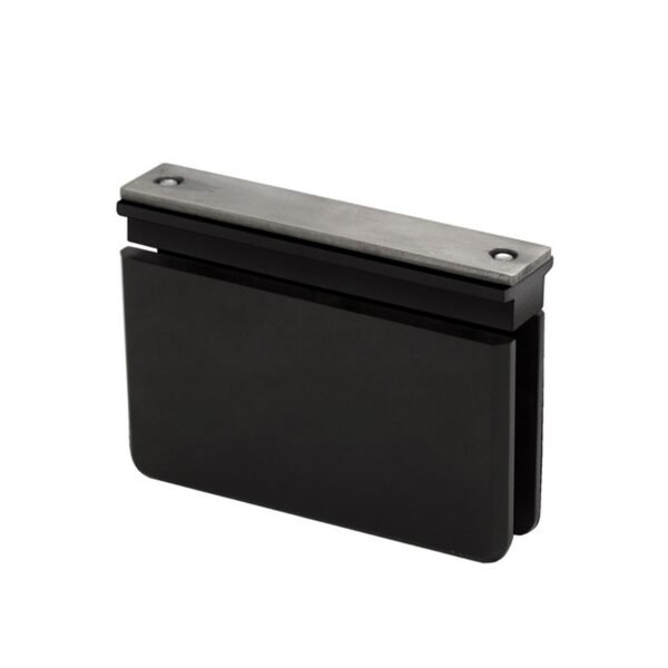 Matte Black Shower Hinges 360 Degree Rotatable Glass Door Pivot Hinges