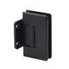 Matte Black Solid Brass Shower Hinges 1 Matte Black Solid Brass Shower Hinges